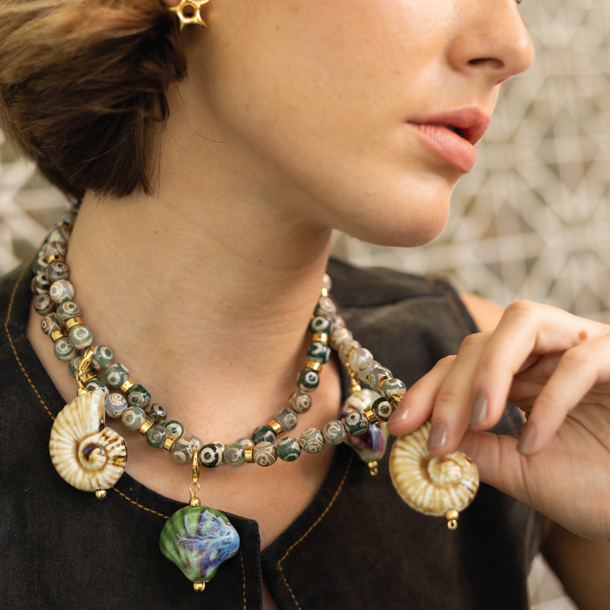 COLLAR SPELL OLIV