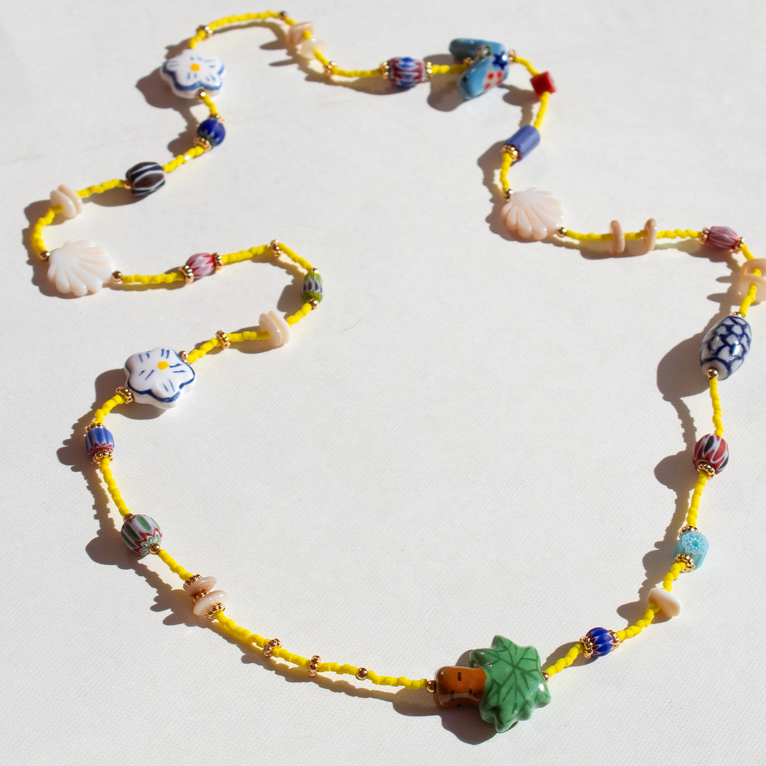 TROPICALIA NECKLACE YELLOW