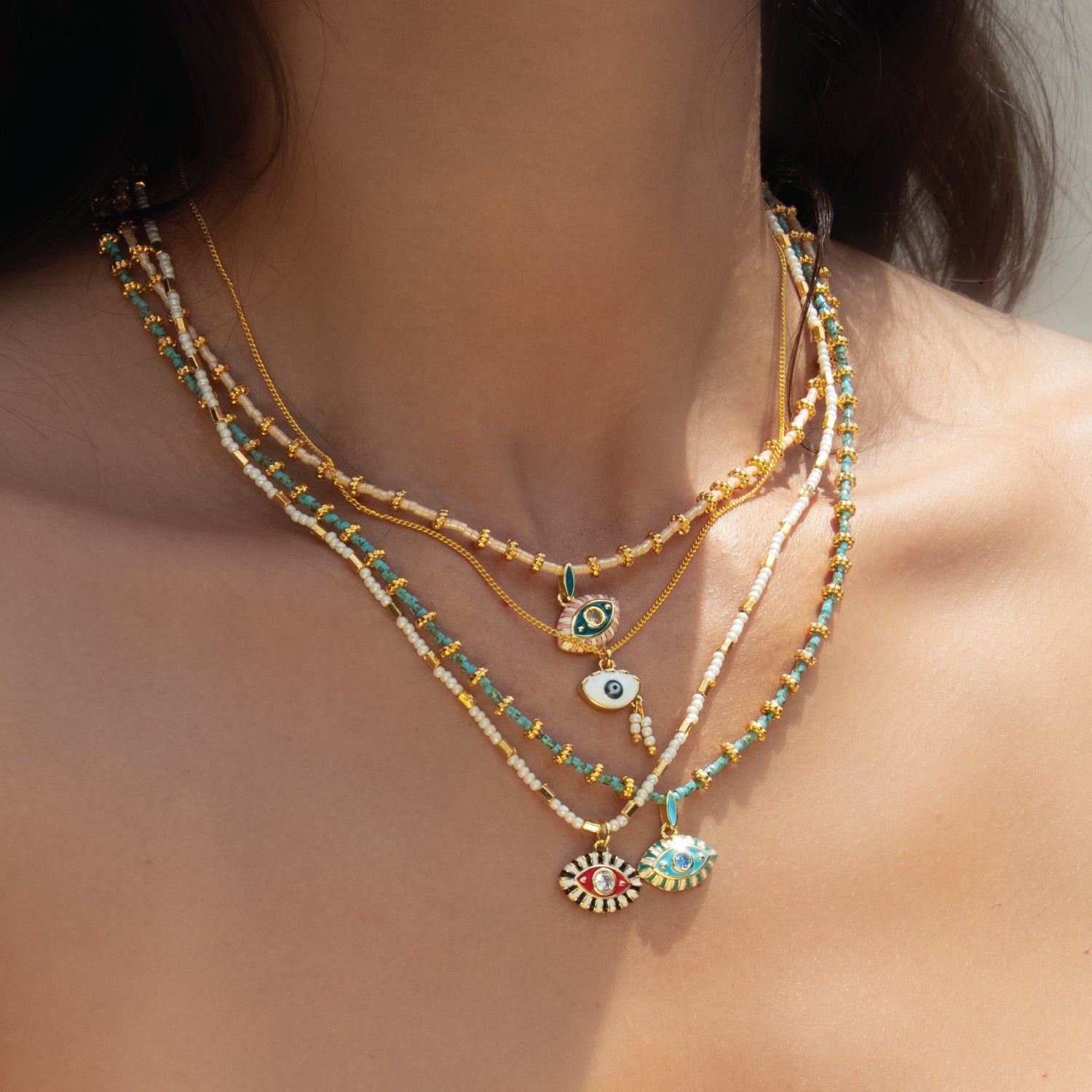 COLLAR LUCKY EYE