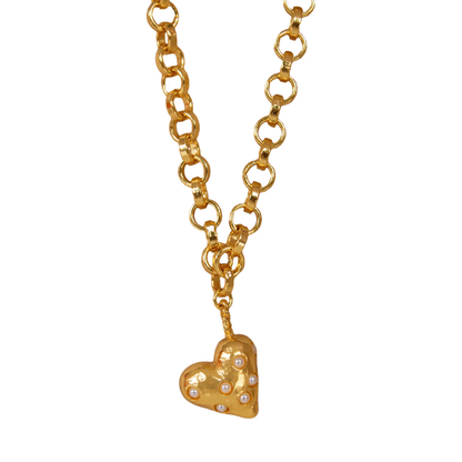 YELLOW LOVE NECKLACE
