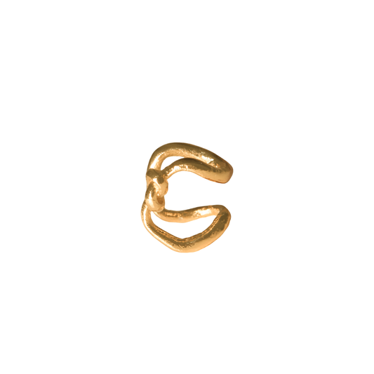 GOLD LOOP EAR CUFF