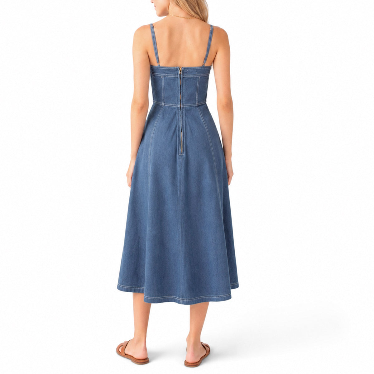 DUNE DRESS BLUE