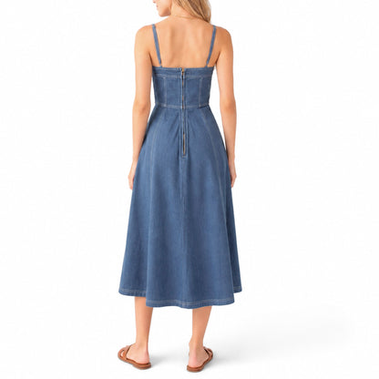 DUNE DRESS BLUE