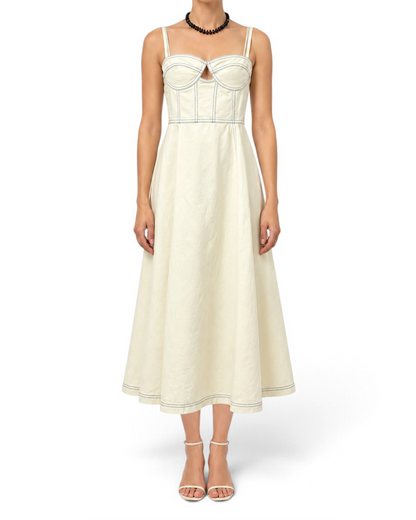 DUNE DRESS IVORY