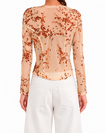 MAIA BUTTER TOP