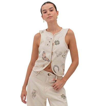 LUCKY BLOOM VEST