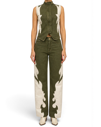 COWB GREEN VEST