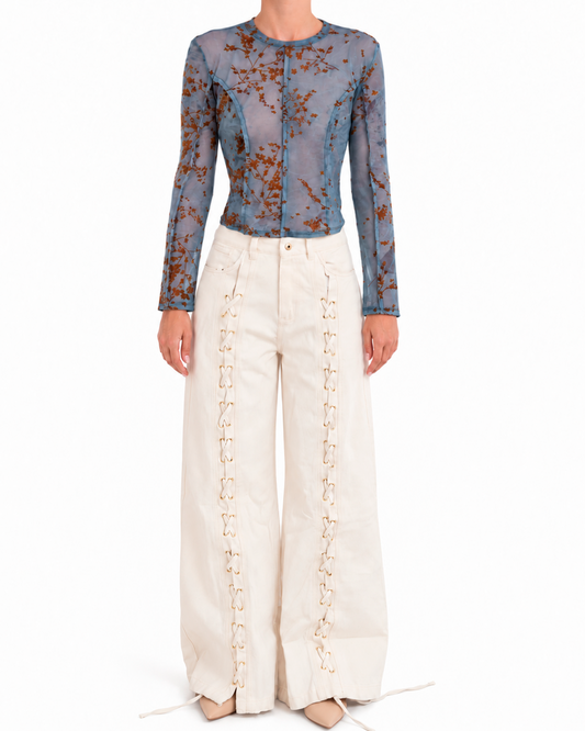 BLUE MAIA TOP