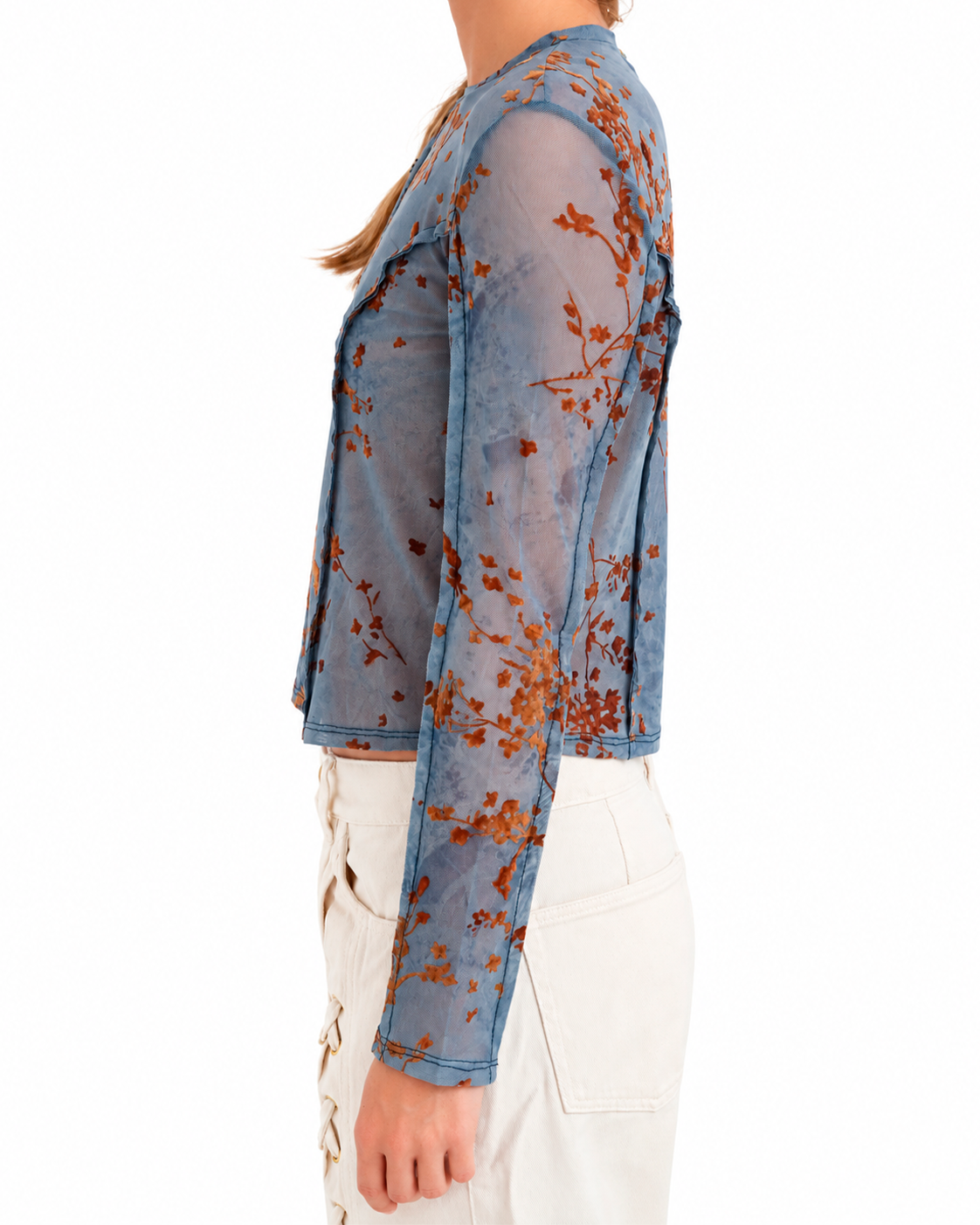 BLUE MAIA TOP