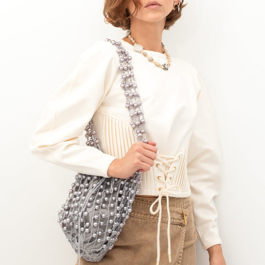 MOCHILA SILVER PEARL