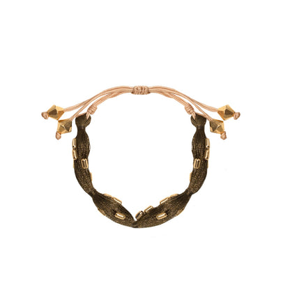PULSERA SIARA VERDE OSCURO