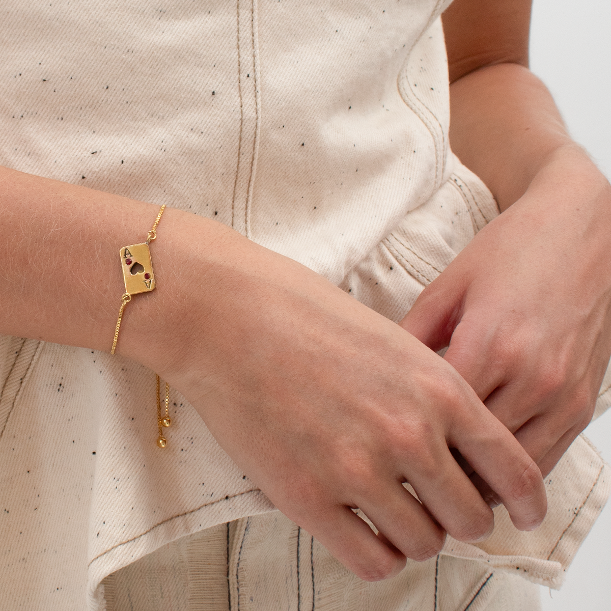 VELVET CARD BRACELET