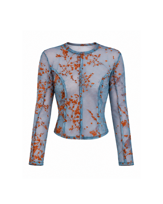 BLUE MAIA TOP