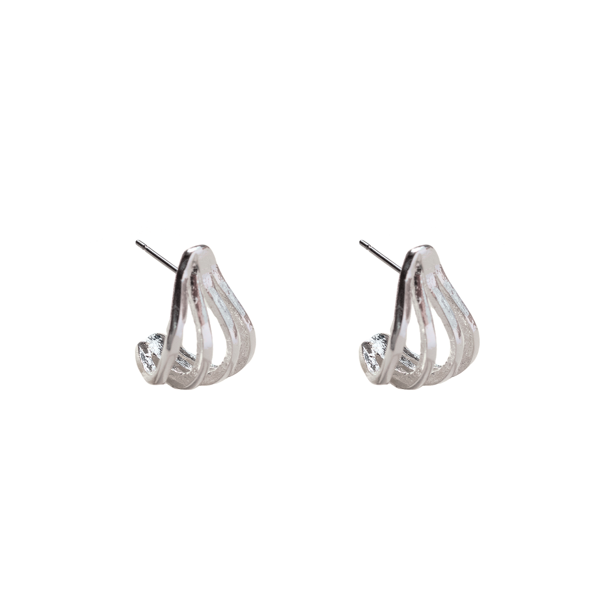 SOUL MINI SILVER EARRINGS