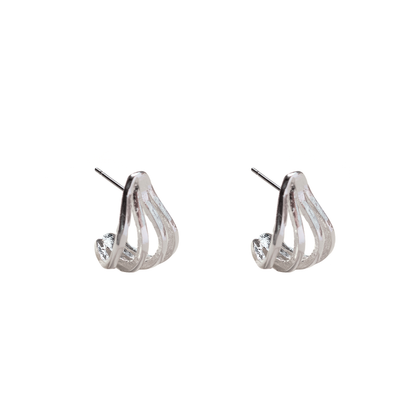 SOUL MINI SILVER EARRINGS
