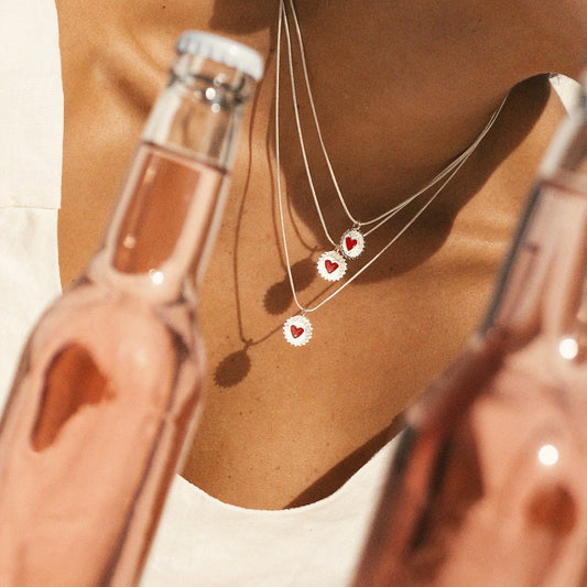 COCA COLA NECKLACE RED