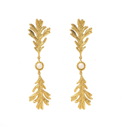 HOJA DE OTOÑO EARRINGS