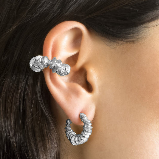 MELIAN HOOPS SILVER