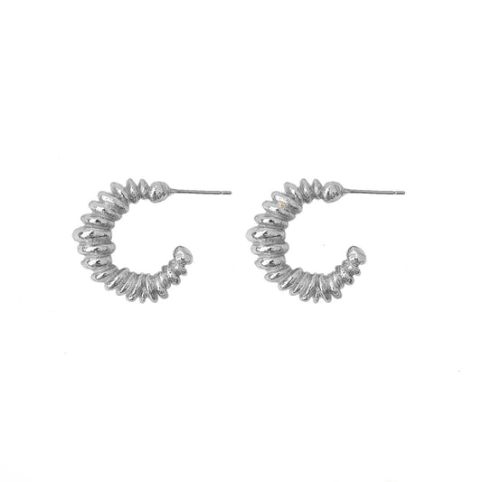 MELIAN HOOPS SILVER