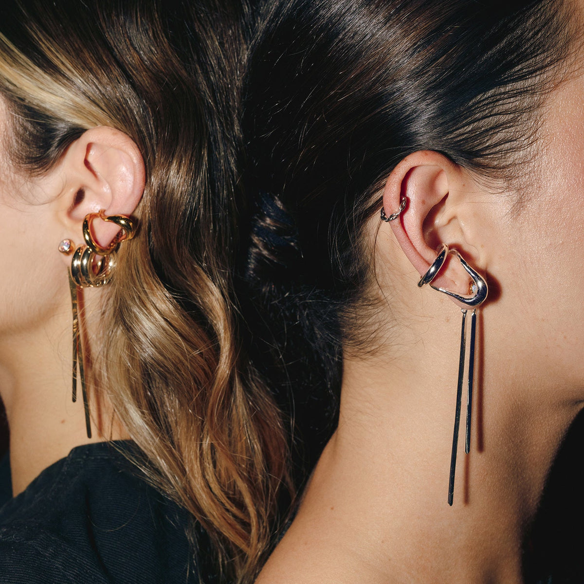 EAR CUFF LUSIARA SILVER