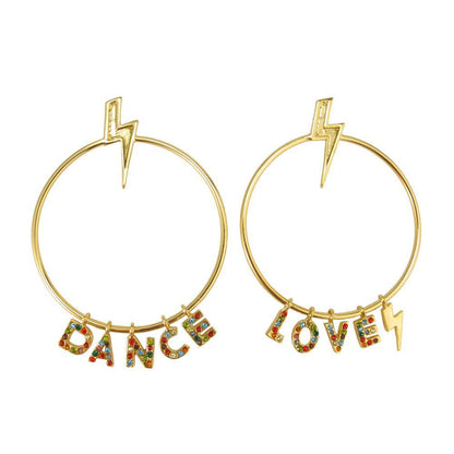 LOVE TO DANCE EARRINGS - Dreams, Earrings para mujer - Pajarolimon Colombia