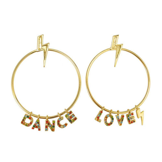 LOVE TO DANCE EARRINGS - Dreams, Earrings para mujer - Pajarolimon Colombia