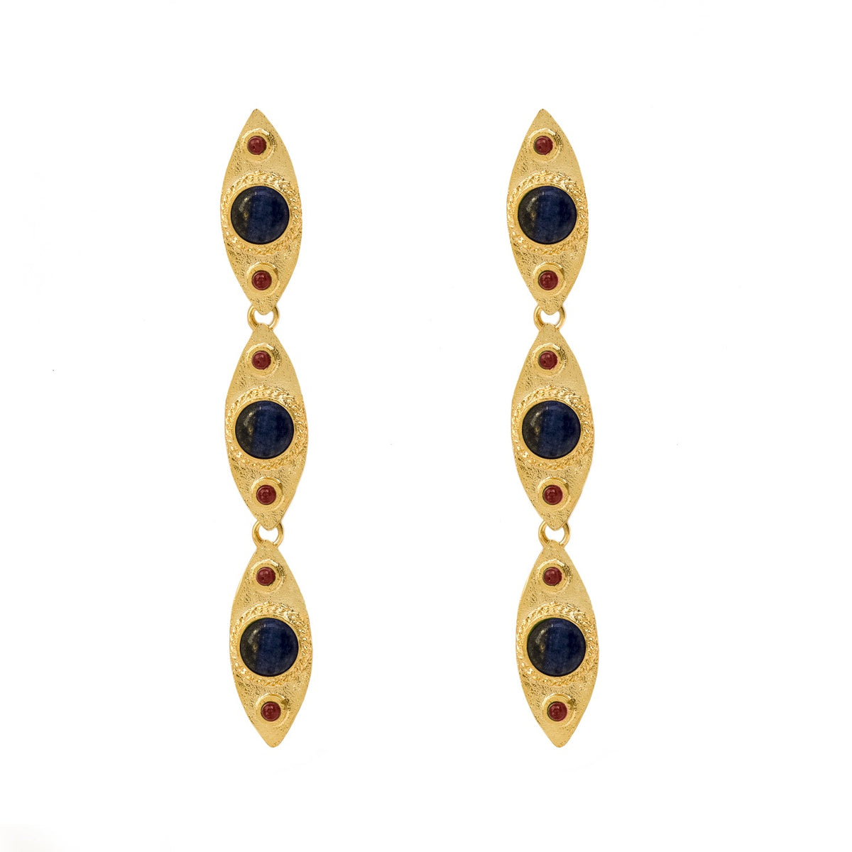 ESLABOR EARRINGS BLUE