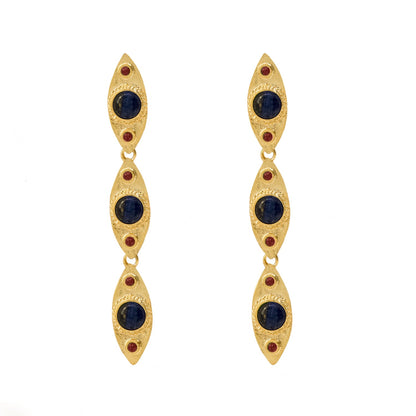 ESLABOR EARRINGS BLUE