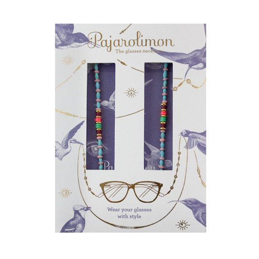 SHINE GLASSES NECKLACE - The Glasses Necklace para mujer - Pajarolimon Colombia