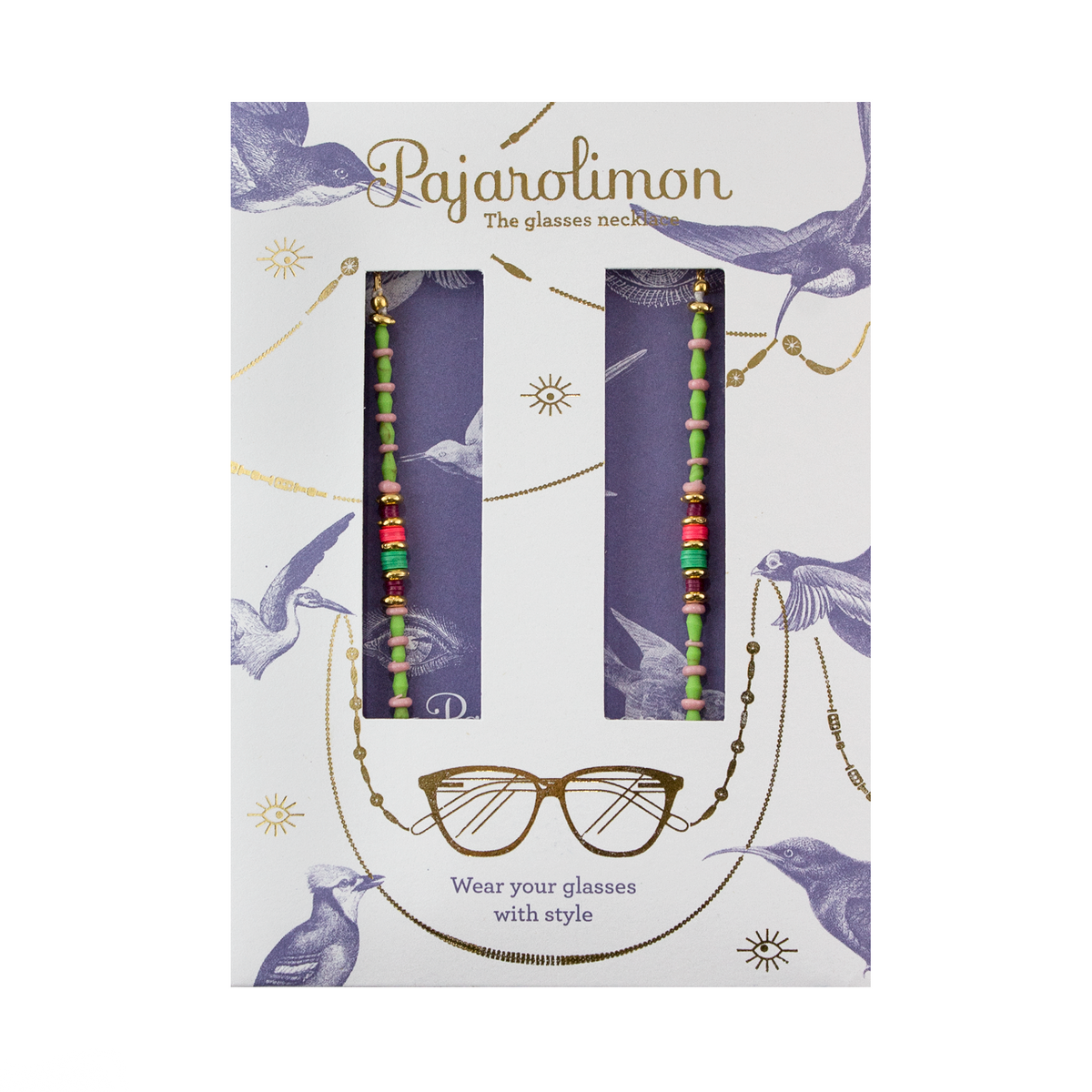 CADENA DE GAFAS MASK CHAIN LOVER - Pajarolimon Colombia