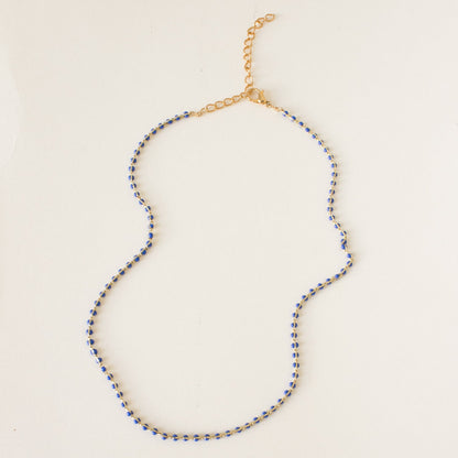 PAT NECKLACE BLUE
