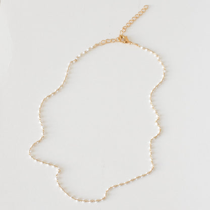 PAT NECKLACE WHITE