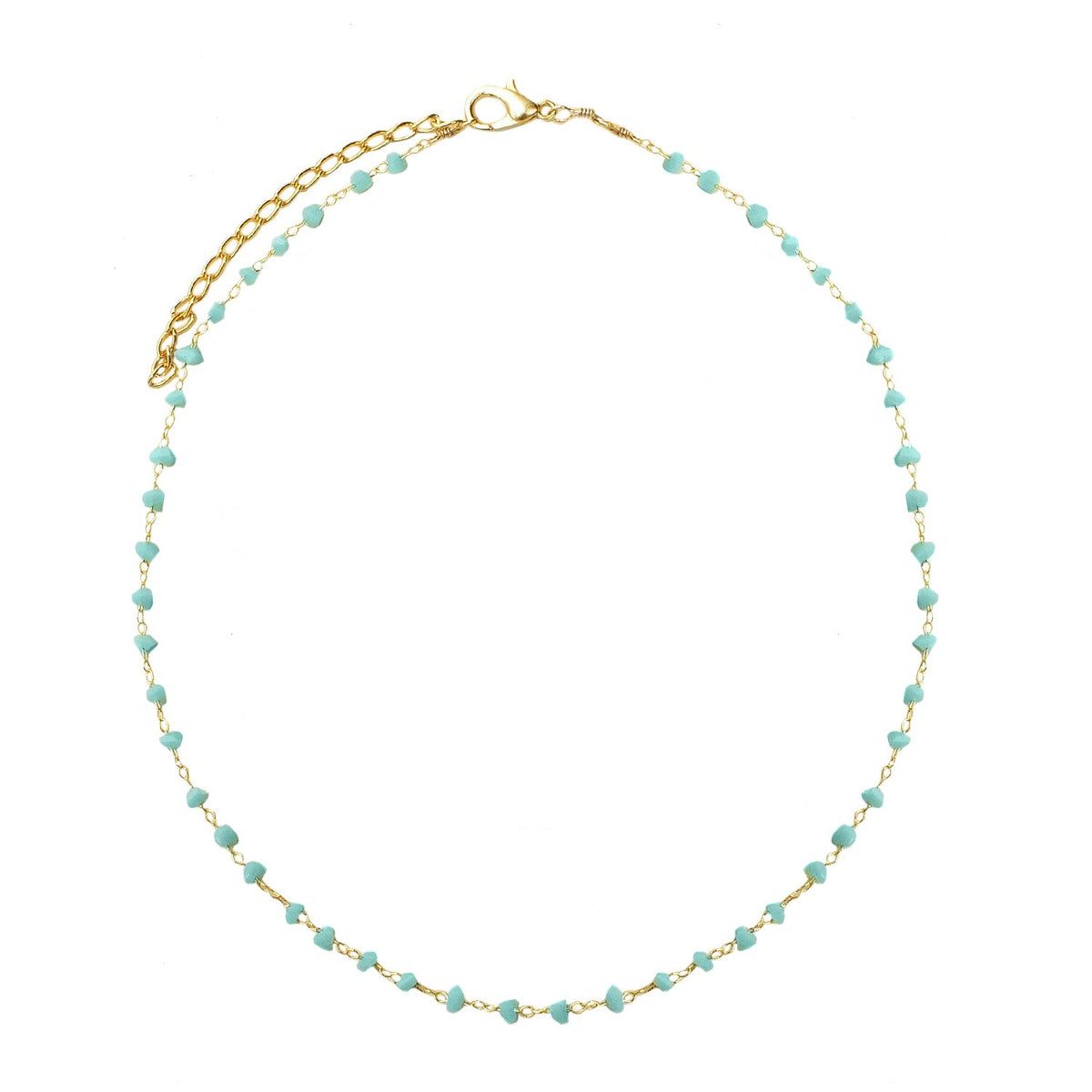 COLLAR CRISTAL AZUL