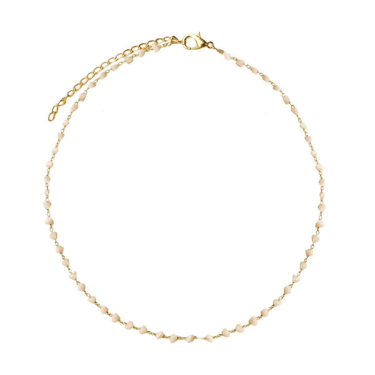 CRISTAL WHITE NECKLACE