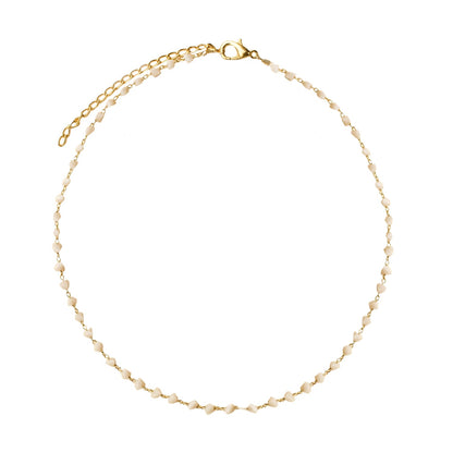 CRISTAL WHITE NECKLACE
