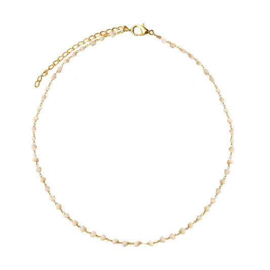 CRISTAL WHITE NECKLACE