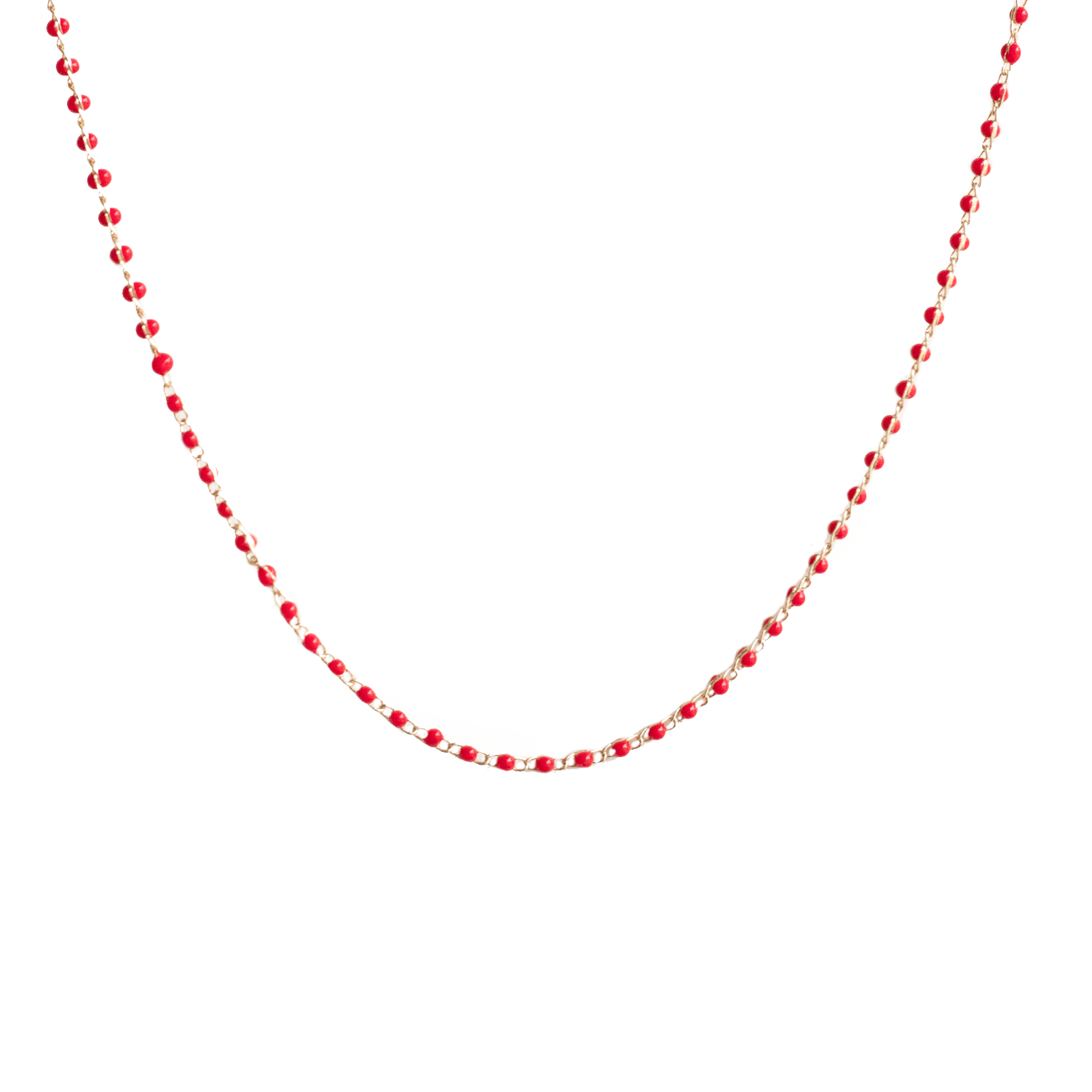 PAT NECKLACE RED