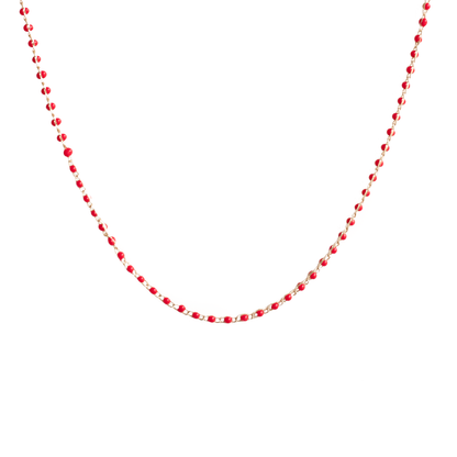 PAT NECKLACE RED