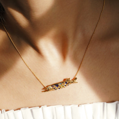 SALMON NECKLACE