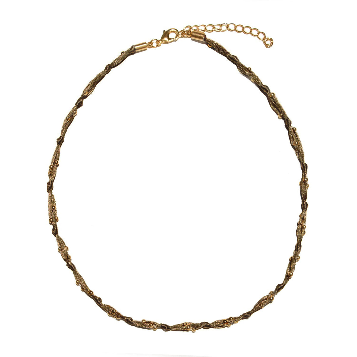 SIARA DARK GREEN NECKLACE