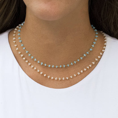 CRISTAL WHITE NECKLACE