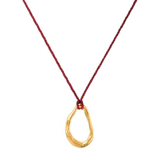 BURGUNDI LUMAN NECKLACE