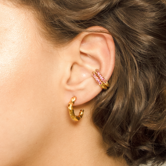 EAR CUFF CARDIUS MAGENTA