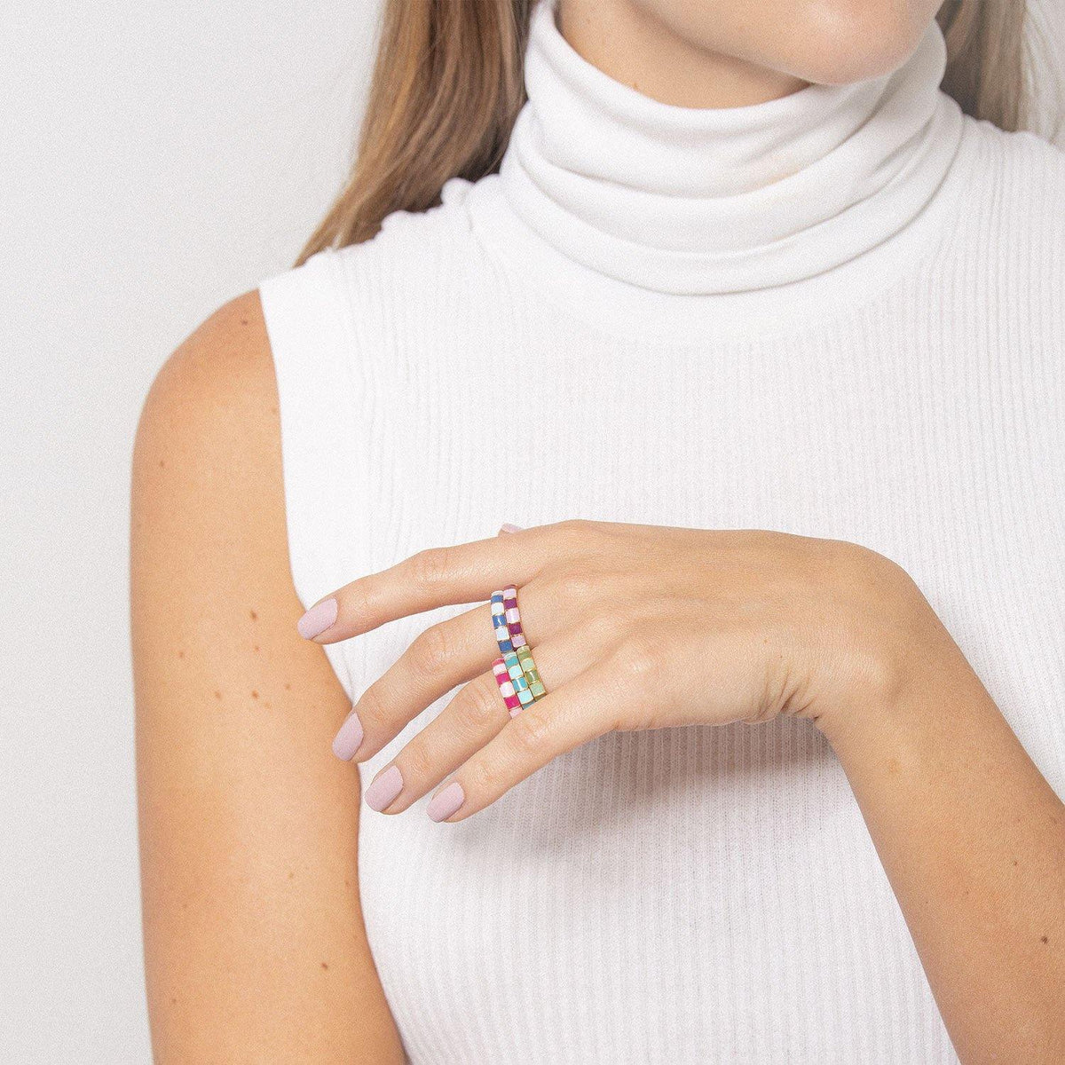 GRAFFITI RING - The Garden Architects, Ring para mujer - Pajarolimon Colombia