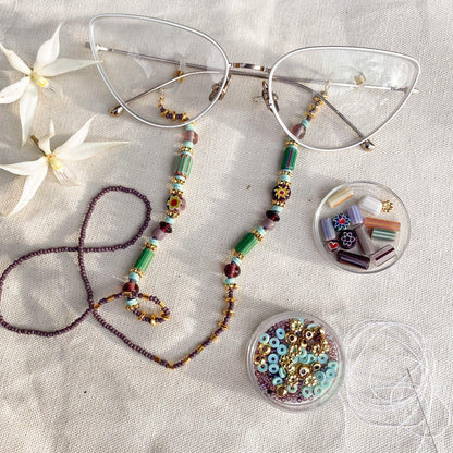 KIT CADENA DE GAFAS - The Glasses Necklace para mujer - Pajarolimon Colombia