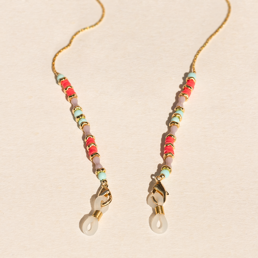 CADEGA DE GAFAS/ MASK CHAIN BLOOM - Pajarolimon Colombia