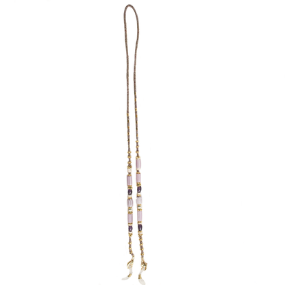 Cadena de gafas mask chain purple - Pajarolimon Colombia