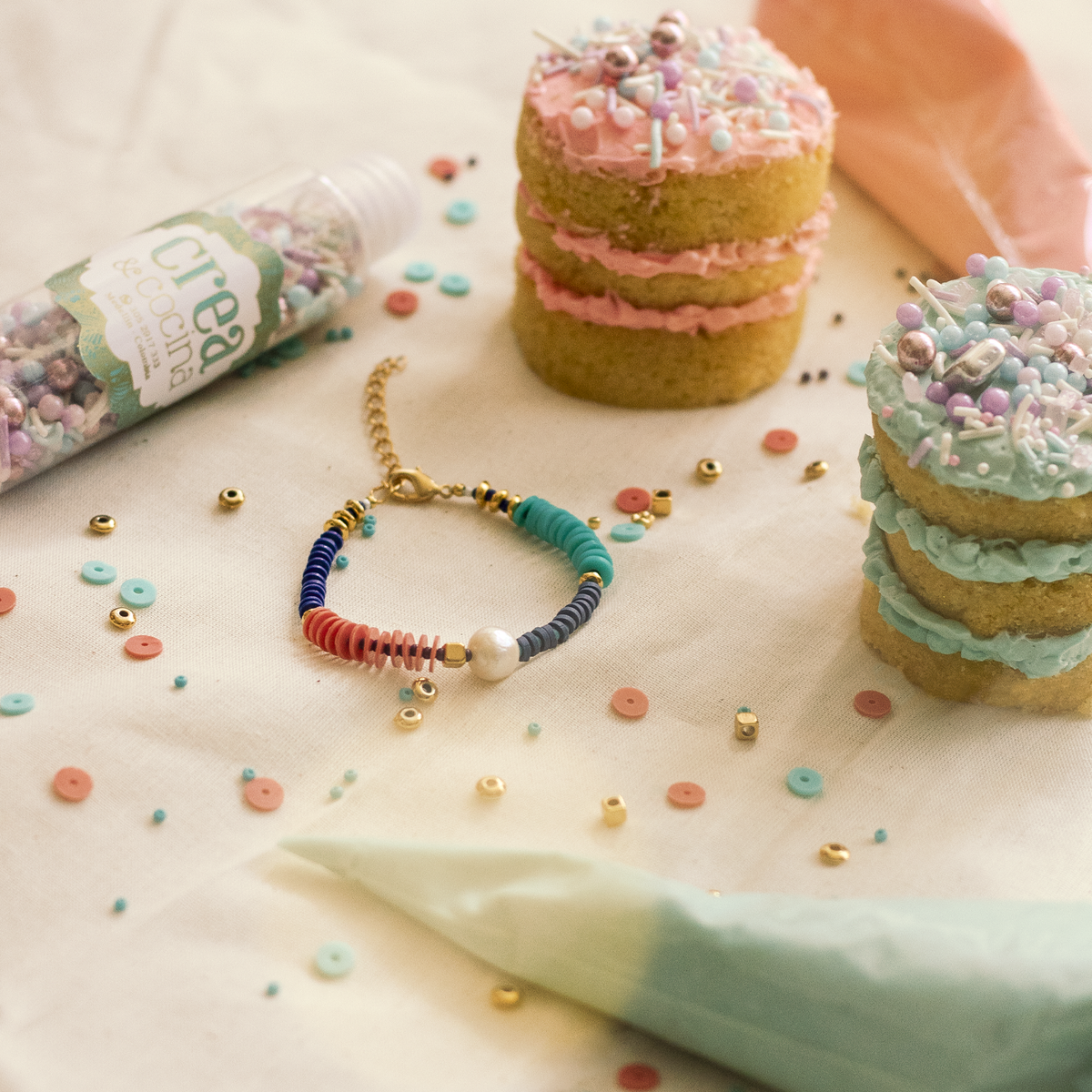KIT PASTEL+1 PULSERA/ V‰۪•À_lido solo para Medell‰۪_n - BRACELET para mujer - Pajarolimon Colombia
