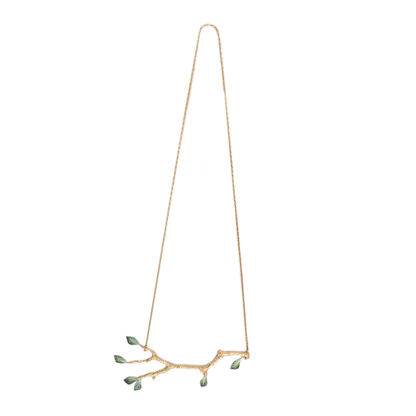 LEMON TREE NECKLACE -ENAMEL