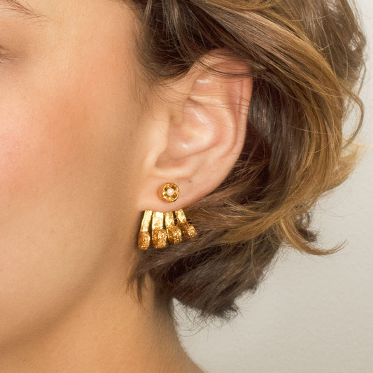 ORONGA VINOSA PEARL EARRINGS